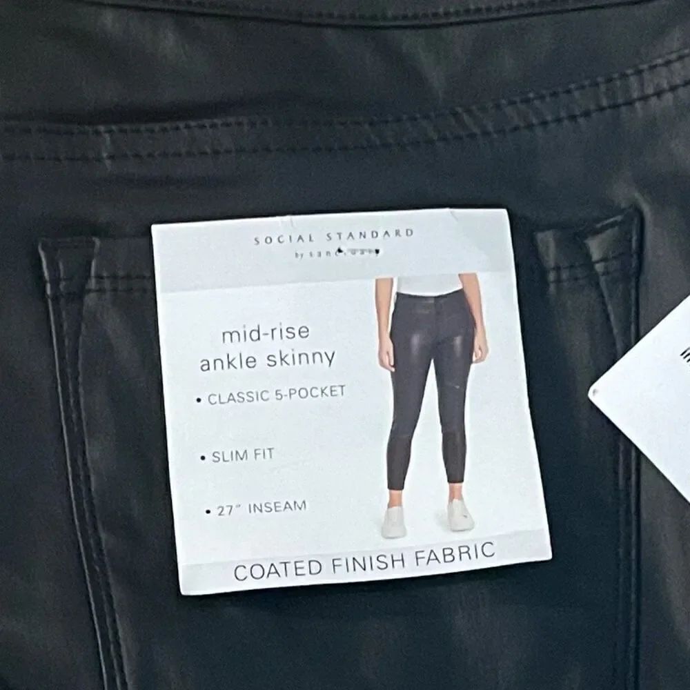 Sanctuary Social Standard Pleather Pants